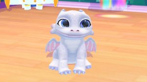 Заботимся о белом дракончике | Мультик для детей