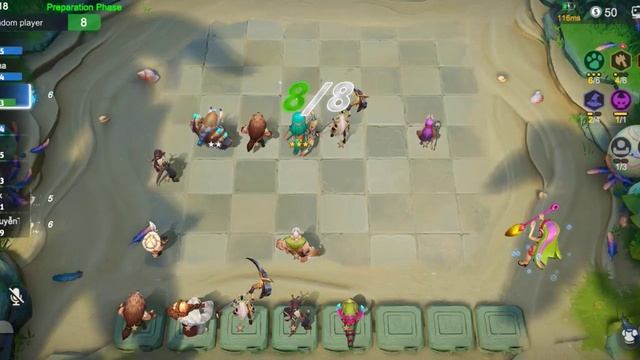AutoChess | Soundbound Aegis (3 star ) 6 beast 6 warriors смотреть онлайн