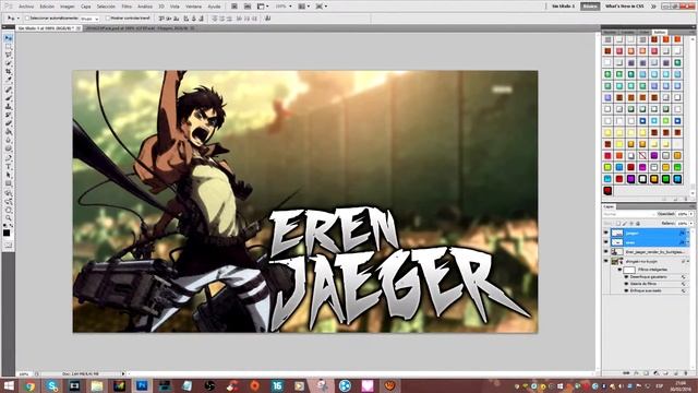 SPEED ART EREN JAEGER WALLPAPER смотреть онлайн