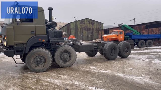 Обзор Урал 5323 4320 8х8 шасси в наличии смотреть онлайн