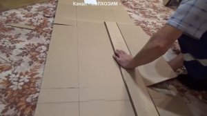 Как сделать коробку из картона, нестандартные размеры своими руками