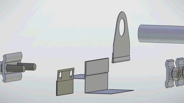 Кронштейн снегозадержания, одинарный