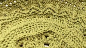 МК рельефный ковёр/салфетка 19-25 ряд