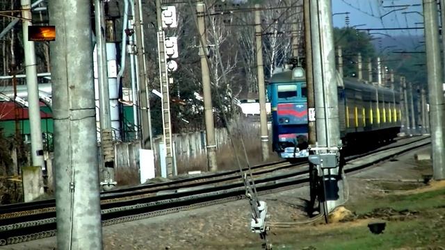 ЧС8 с поездами с вагонами-трансформерами! Episode 3 смотреть онлайн