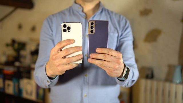 Samsung S21 ha DISTRUTTO il mio iPhone 12 Pro смотреть онлайн