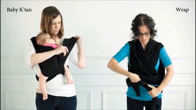 The Baby K'tan Baby Carrier vs the Baby Wrap смотреть онлайн