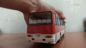 Обзор модели  ,, ИКАРУС 256.54 (1985) в масштабе 1:43 от производителя ,,CLASSIC BUS,,
