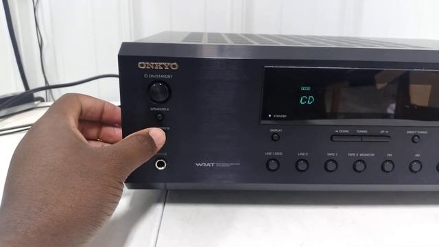 Onkyo TX 8255 2 Channel 50 Watt Receiver Sound Test!