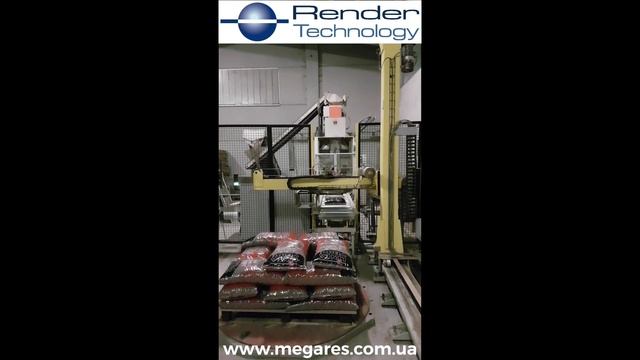 Укладчик на паллеты PANDA (производительность 180-200 пакетов в час) смотреть онлайн