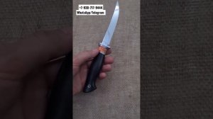 Филейный нож небольшого размера из кованой стали. Рекомендую #филейныеножи #нождлярыбалки #купитьно