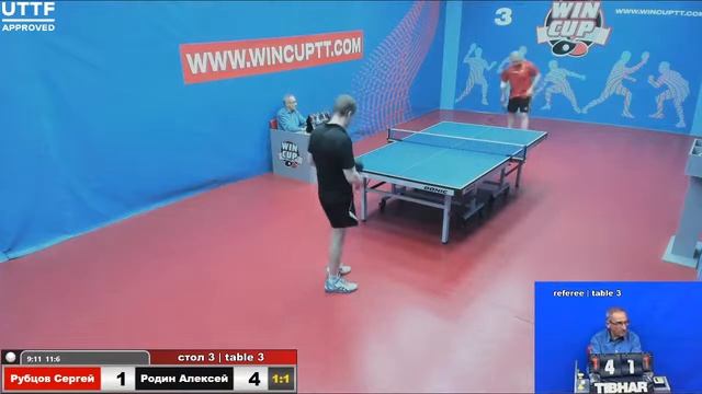 Рубцов Сергей 3-1 Родин Алексей Турнир Восток 3 WIN CUP 23.05.21 Прямая Трансляция Зал 3 смотреть онлайн