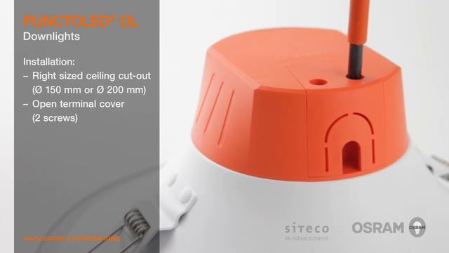 OSRAM PUNCTOLED DL:The direct replacement for CFL downlights смотреть онлайн