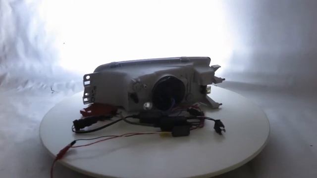 CrazyTheGod LANCER EVO 4 96-98 Sedan Guide LED Halo Projector Headlight Black for Mitsubishi смотреть онлайн