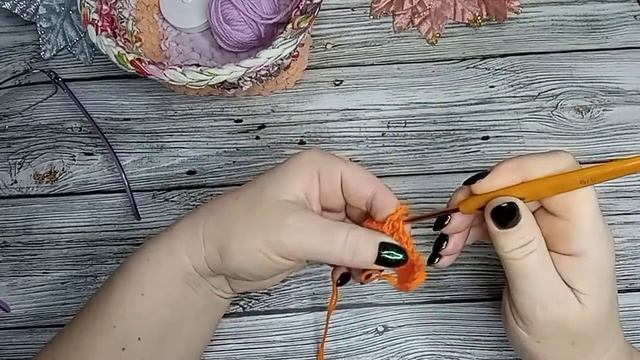 Узор крючком "Дорожки" смотреть онлайн