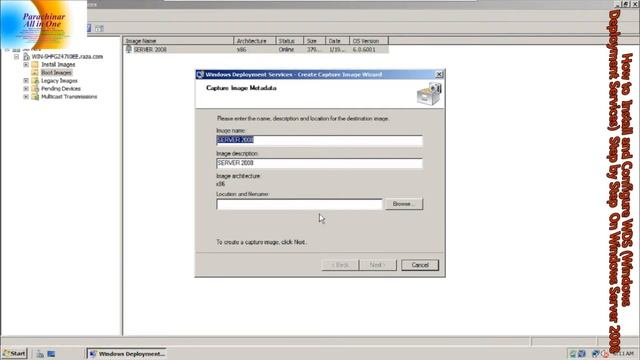 How to Install and Configure WDS Windows Deployment Services Step by Step On Windows Server 2008 смотреть онлайн