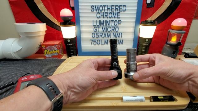 LUMINTOP GT MICRO ANDURIL2 OSRAM NM1 750LM 810M LUMENS CHECK AND OUTDOOR BEAM SHOTS смотреть онлайн