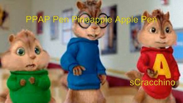 PPAP - Pen Pineapple Apple Pen (Chipmunk Version) [Lyrics] смотреть онлайн
