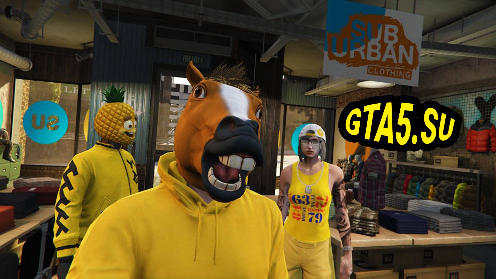 Модная одежда из Suburban в GTA 5 стильно одеваемся ГТА Онлайн смотреть онлайн