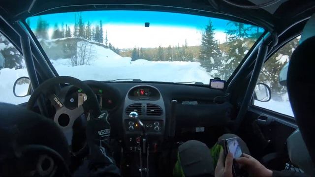 Peugeot 206 Kit Car Winter Test смотреть онлайн