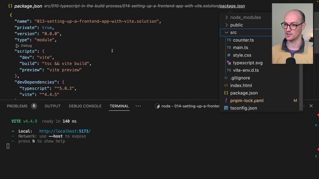 016 Configure Vite for a Vanilla TypeScript Project смотреть онлайн