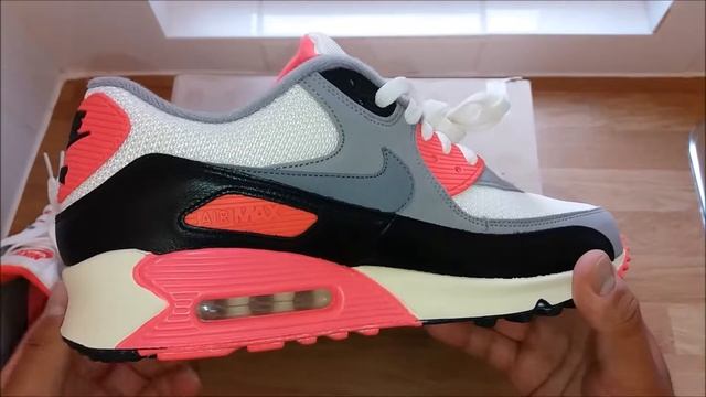 Nike Air Max 90 Vintage 2012 - Unboxed and on Feet смотреть онлайн
