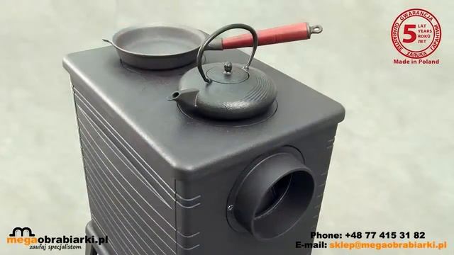 Kominek piec stojący Koza K10 смотреть онлайн