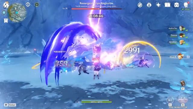GENSHIN IMPACT | CARA MELAWAN EVENT BOSS BUNGA BIRU DRAGONSPINE ALBEDO смотреть онлайн