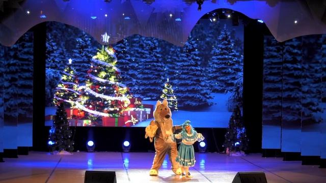 Праздничный концерт детской студии ансамбля танца "Тангаур" "Новогодняя сказка" смотреть онлайн