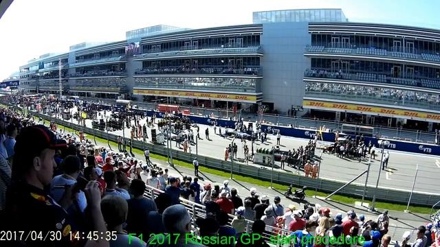 F1 2017 Russian GP: Start Procedure смотреть онлайн