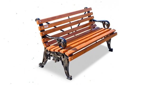 Скамейка чугунная Белые ночи с подлокотниками, 3,0м обзор 8931 бренд производитель смотреть онлайн