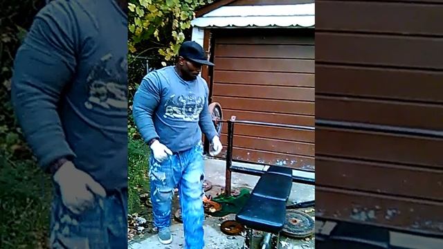 bench press with bands/ pullups off the garage. смотреть онлайн