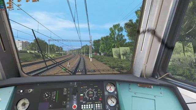 Trainz19. ЭД4М-0483. Москва-Павелецкая-Аэропорт Домодедово.