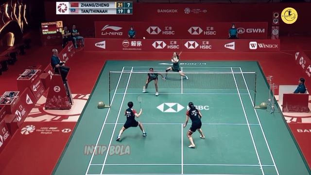 BWF World Tour Finals 2022 | Zhang Shu Xian/Zheng Yu kandaskan Tan/Thinaah Badminton Bangkok Open смотреть онлайн