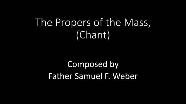Holy Thursday, Entrance Antiphon [Father Samuel F. Weber] смотреть онлайн