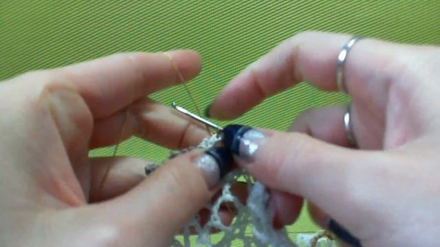 How to crochet tablecloth "BRIANNA" = 4 = tutorial for beginners смотреть онлайн