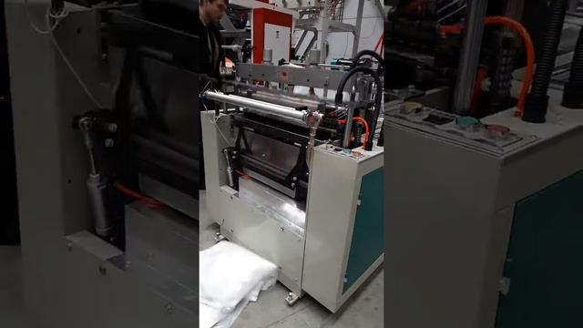 Пакетоделательная машина для пакетов майка (полуавтомат). Китай. PR-pack-600H-BH -2 смотреть онлайн