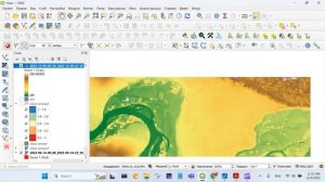 Цифровая модель рельефа в QGIS
