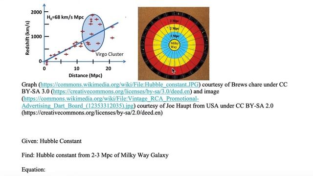 Calculate the Hubble Flow (a.k.a., Recessional Velocity) from 2 to 3 Mpc смотреть онлайн