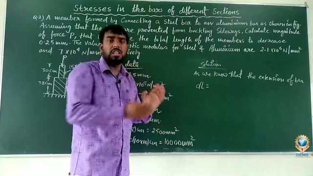 L11- Stresses in the bars of different sections numerical problem (part-2) смотреть онлайн