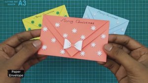 Яркий подарочный конверт для праздника! На день рождения, любой праздник! Поделки своими руками!