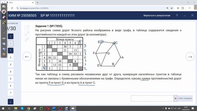 1 ДЕМО ЕГЭ ПО ИНФОРМАТИКЕ 2025 ГОДА смотреть онлайн