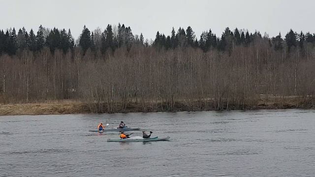 Весенний сплав пона байдарках. 5 мая 2021 г. смотреть онлайн