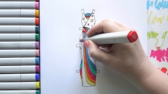 Paper Doll Mari Dress up for a shower | Toothpaste and toothbrush | Easy papercraft смотреть онлайн