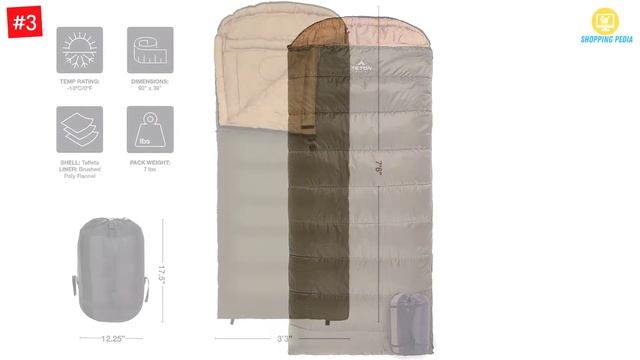 TOP 5 Best Sleeping Bags For Comping of 2022 смотреть онлайн