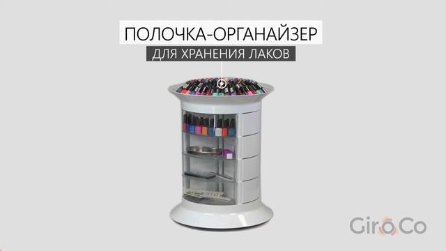 Маникюрная тележка Sofi Plus White смотреть онлайн