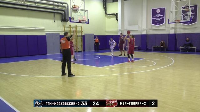 8 Тур 2 Круг. Дивизион А. ГТМ-Московский-2 vs МБА-Глория-2 смотреть онлайн