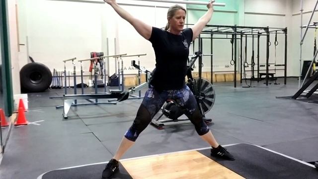 Cossack PVC overhead warmup drill смотреть онлайн