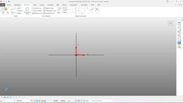 Power Shape || Smart surfacer | Surface from Separate Curve смотреть онлайн