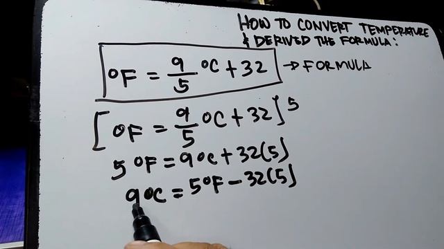 HOW TO CONVERT TEMPERATURE & DERIVED THE FORMULA. смотреть онлайн