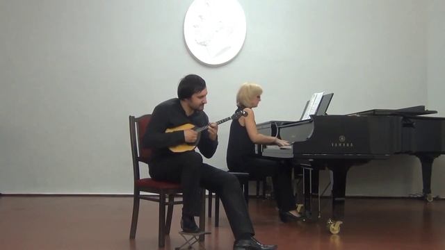 Р.Глиэр Романс из балета "Красный мак" Артём Давтян (домра), Татьяна Кугаевская (ф-но) Новосибирск